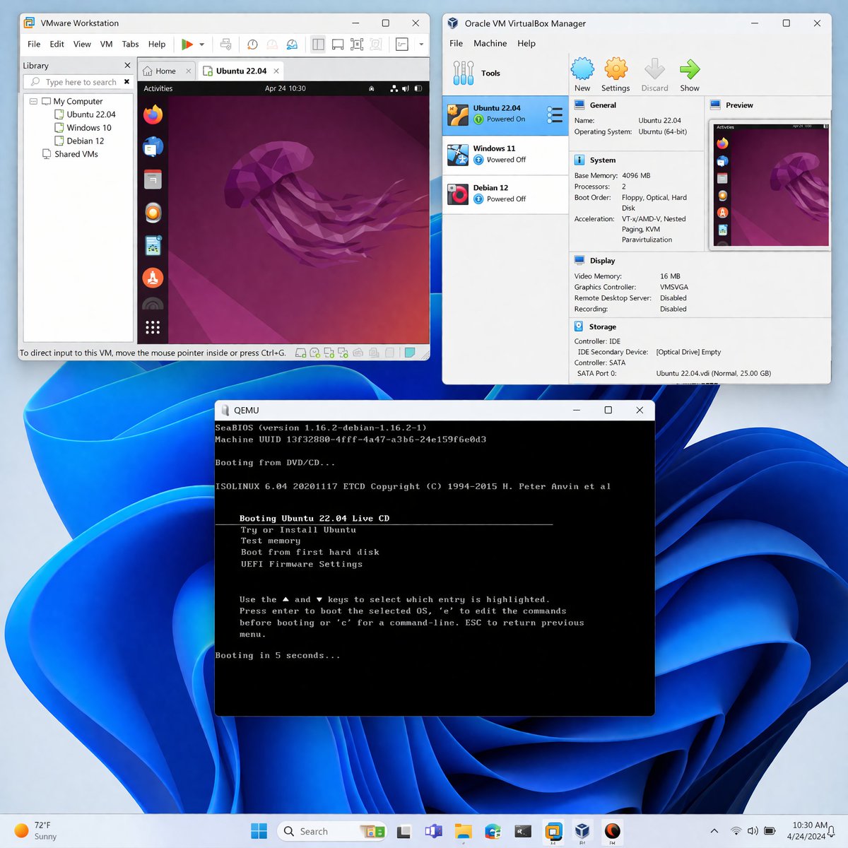 AI generated example output