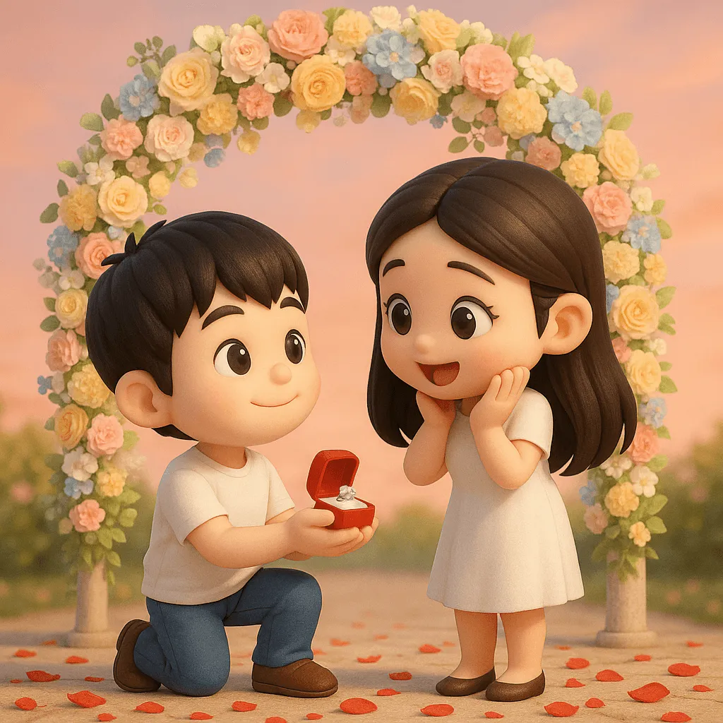 Chibi Proposal Scene