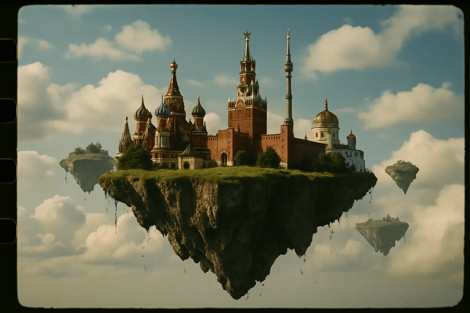 35mm Film Style Floating Island
