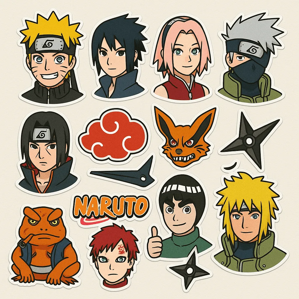 Anime Sticker Collection