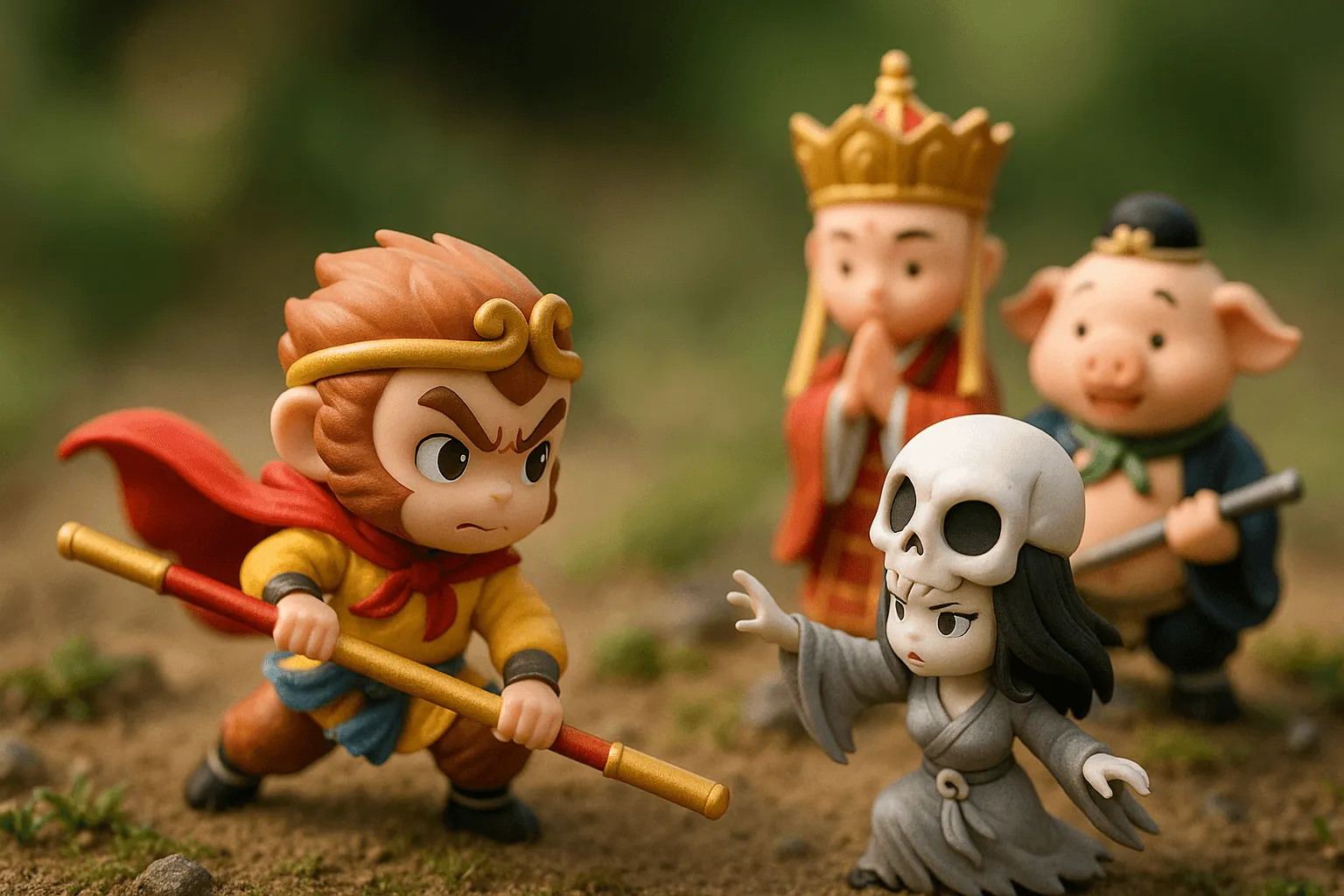 Miniature Diorama Scene