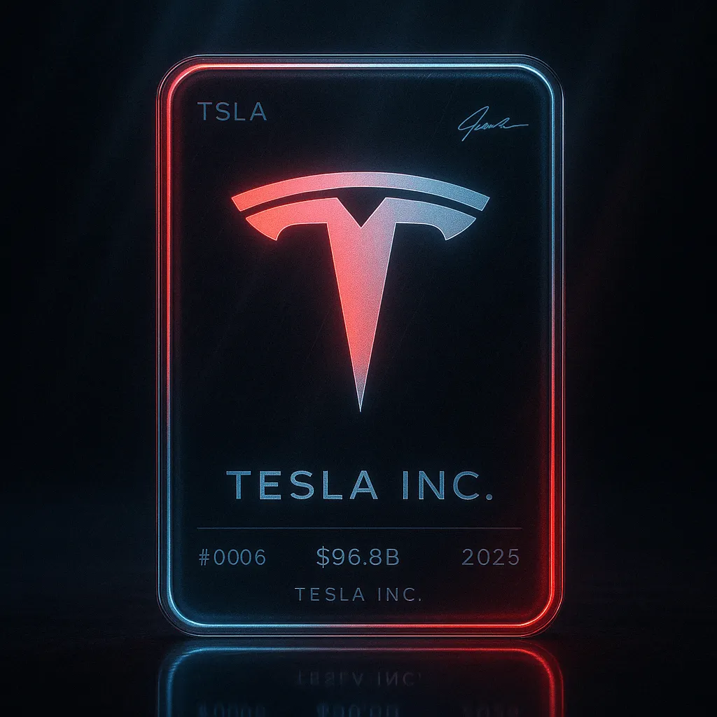 Futuristic Logo Trading Card