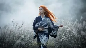 Cinematic frame of silver silence