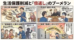 Four-Panel Manga: Boomerang of Double Repayment