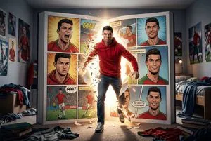 Cinematic Comic Book Step-Out Scene