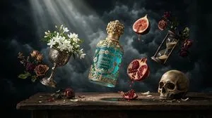 Surreal Baroque Perfume Ad Prompt