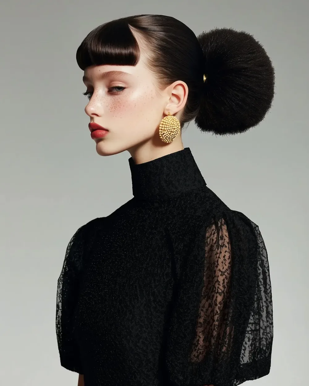 Outfit recolor result using AI clothes color changer