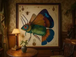 奇幻故事提示：蝴蝶仙子变身