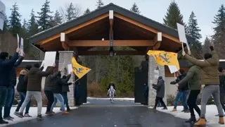 Cinematic Entrance Scene Script: Galloping Through Vancouver Mansions