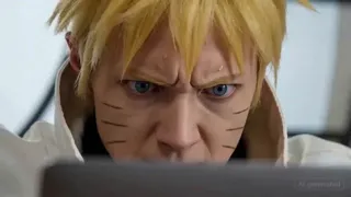 Naruto Coding Frustration Scene
